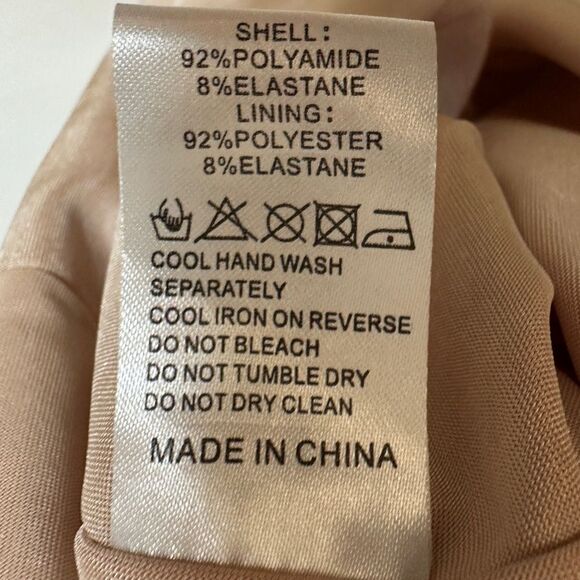 Rare London Maxi Dress Mesh Abstract Multi Size 6 - Picture 9 of 9